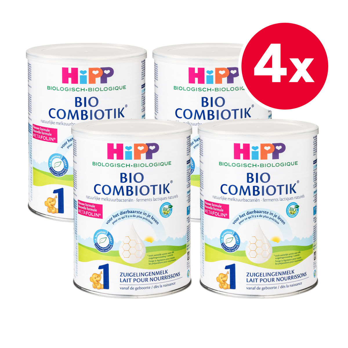 HiPP Dutch Bio Combiotik Cow Milk Baby Formula • Stage 1