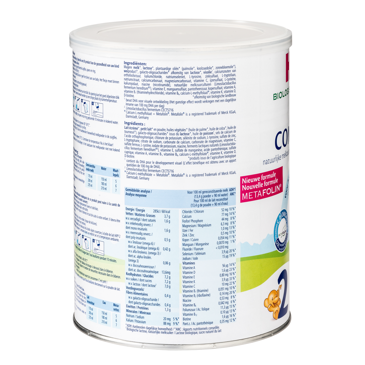 HiPP Dutch Bio Combiotik Cow Milk Baby Formula • Stage 2