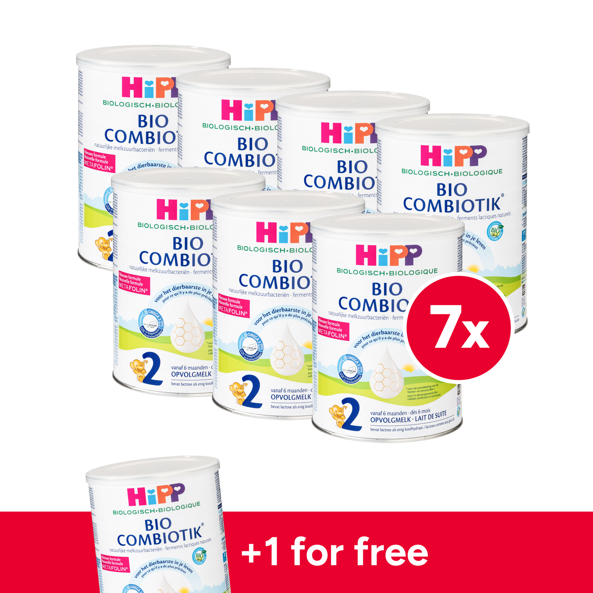 HiPP Dutch Bio Combiotik Cow Milk Baby Formula • Stage 2