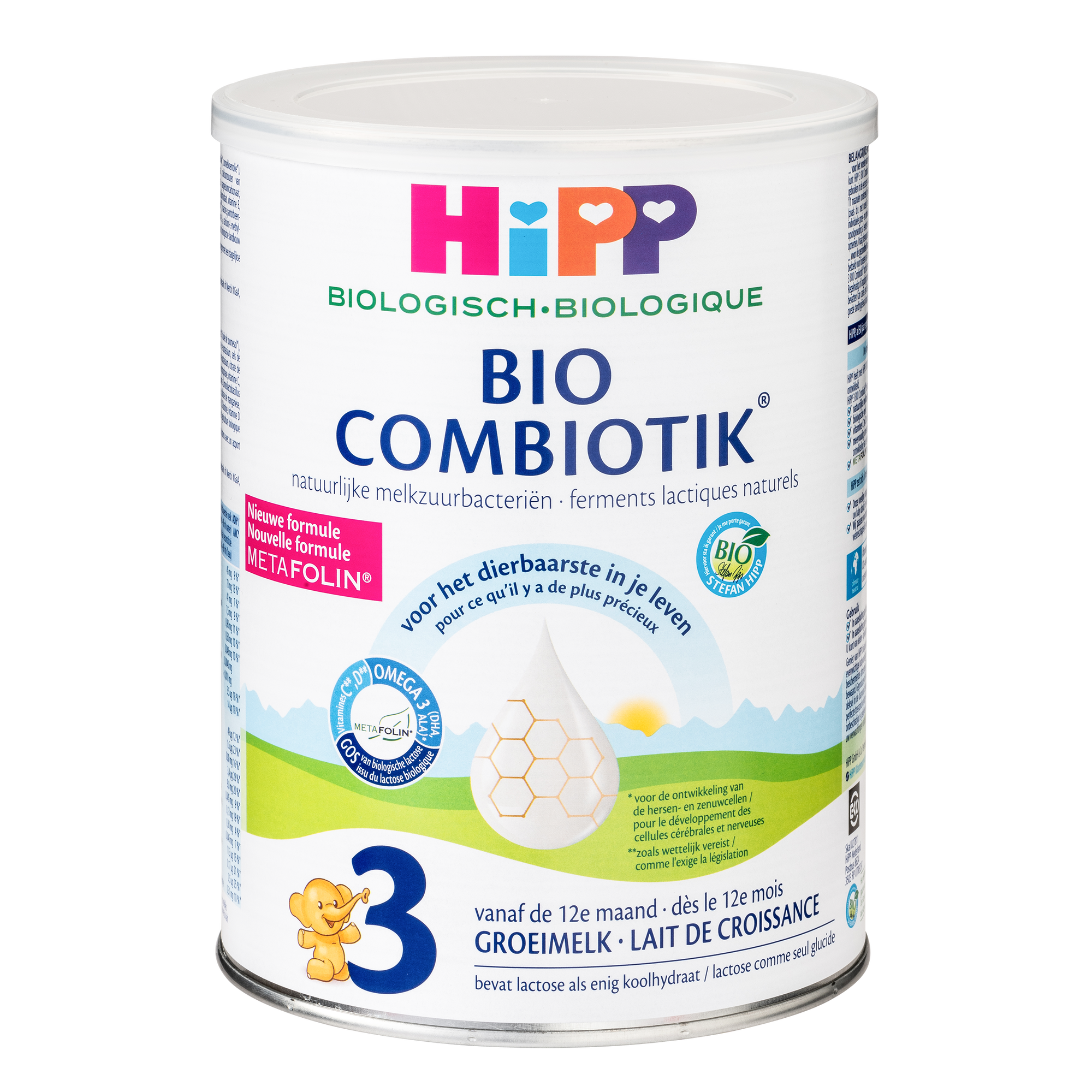 HiPP Dutch Bio Combiotik Cow Milk Baby Formula • Stage 3
