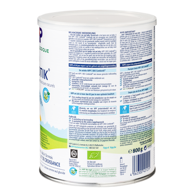 HiPP Dutch Bio Combiotik Cow Milk Baby Formula • Stage 3