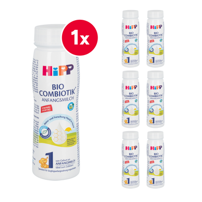HiPP German Ready to Feed Cow Milk Baby Formula • Stage 1