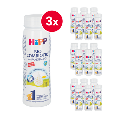 HiPP German Ready to Feed Cow Milk Baby Formula • Stage 1