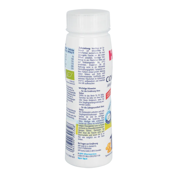 HiPP German Ready to Feed Cow Milk Baby Formula • Stage 1