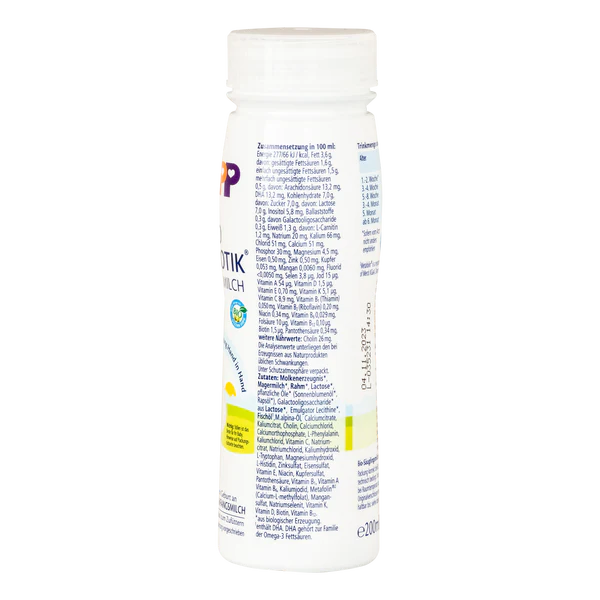 HiPP German Ready to Feed Cow Milk Baby Formula • Stage Pre