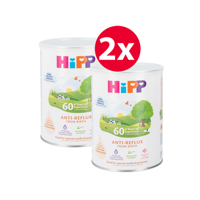 HiPP UK Anti-Reflux (AR) Cow Milk Baby Formula • All stages