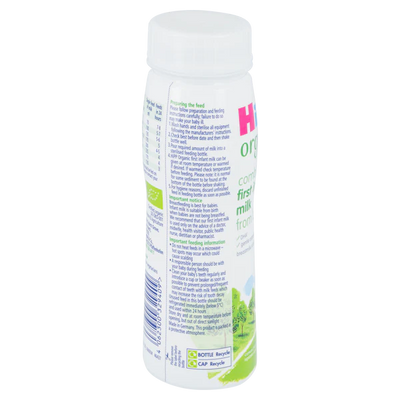 HiPP UK Ready to Feed Cow Milk Baby Formula • Stage 1
