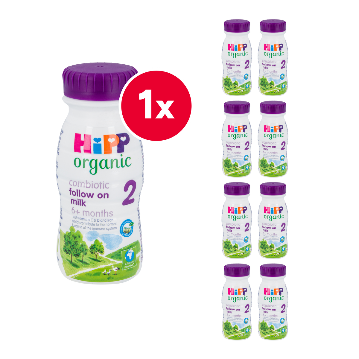 HiPP UK Ready to Feed Cow Milk Baby Formula • Stage 2