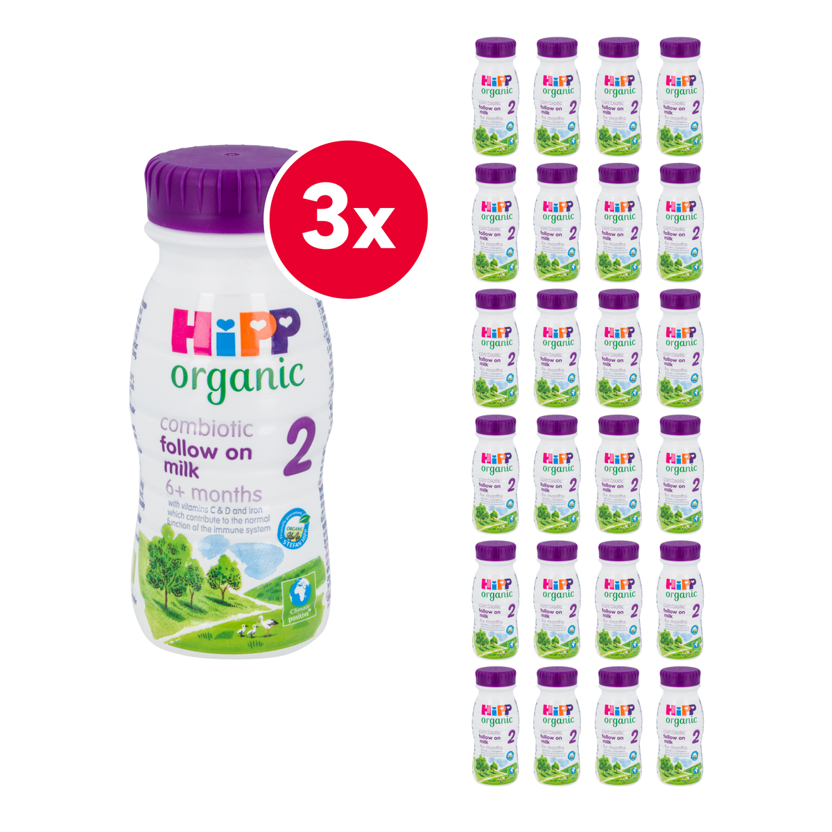 HiPP UK Ready to Feed Cow Milk Baby Formula • Stage 2
