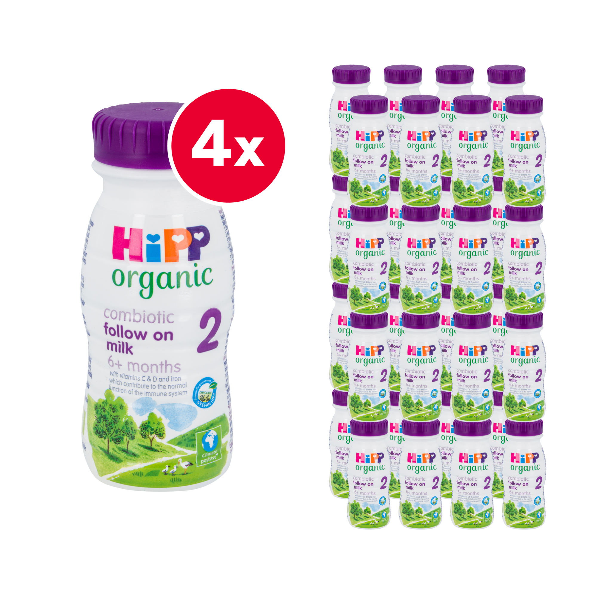 HiPP UK Ready to Feed Cow Milk Baby Formula • Stage 2