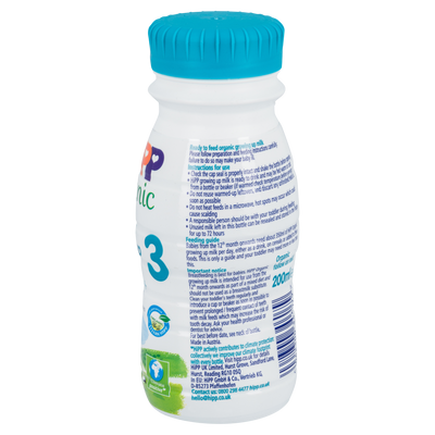 HiPP UK Ready to Feed Cow Milk Baby Formula • Stage 3
