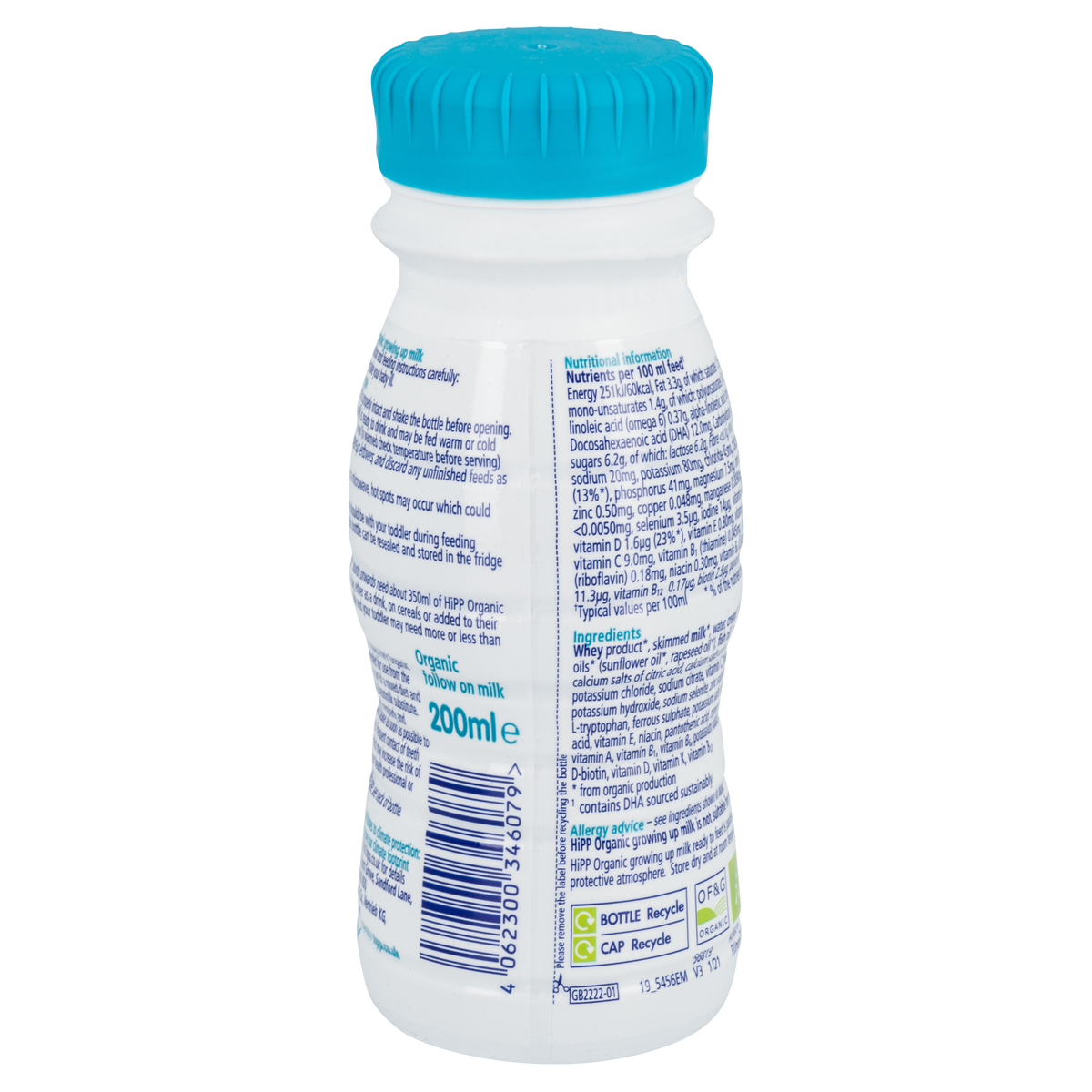 HiPP UK Ready to Feed Cow Milk Baby Formula • Stage 3