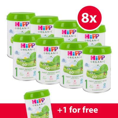 HiPP UK Bio Combiotik Cow Milk Baby Formula • Stage 1