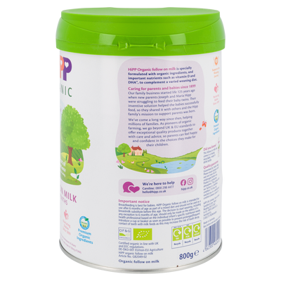 HiPP UK Bio Combiotik Cow Milk Baby Formula • Stage 2