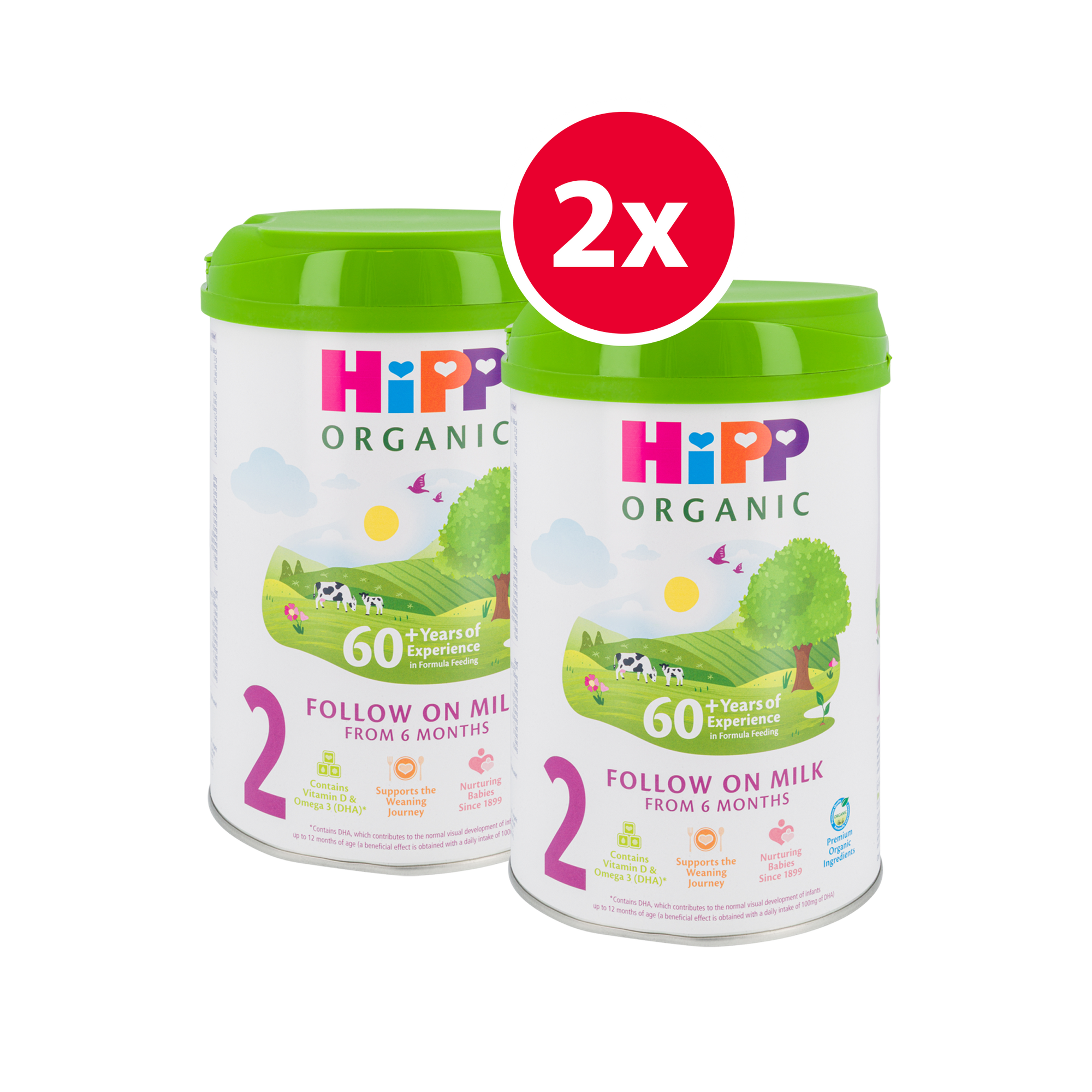 HiPP UK Bio Combiotik Cow Milk Baby Formula • Stage 2