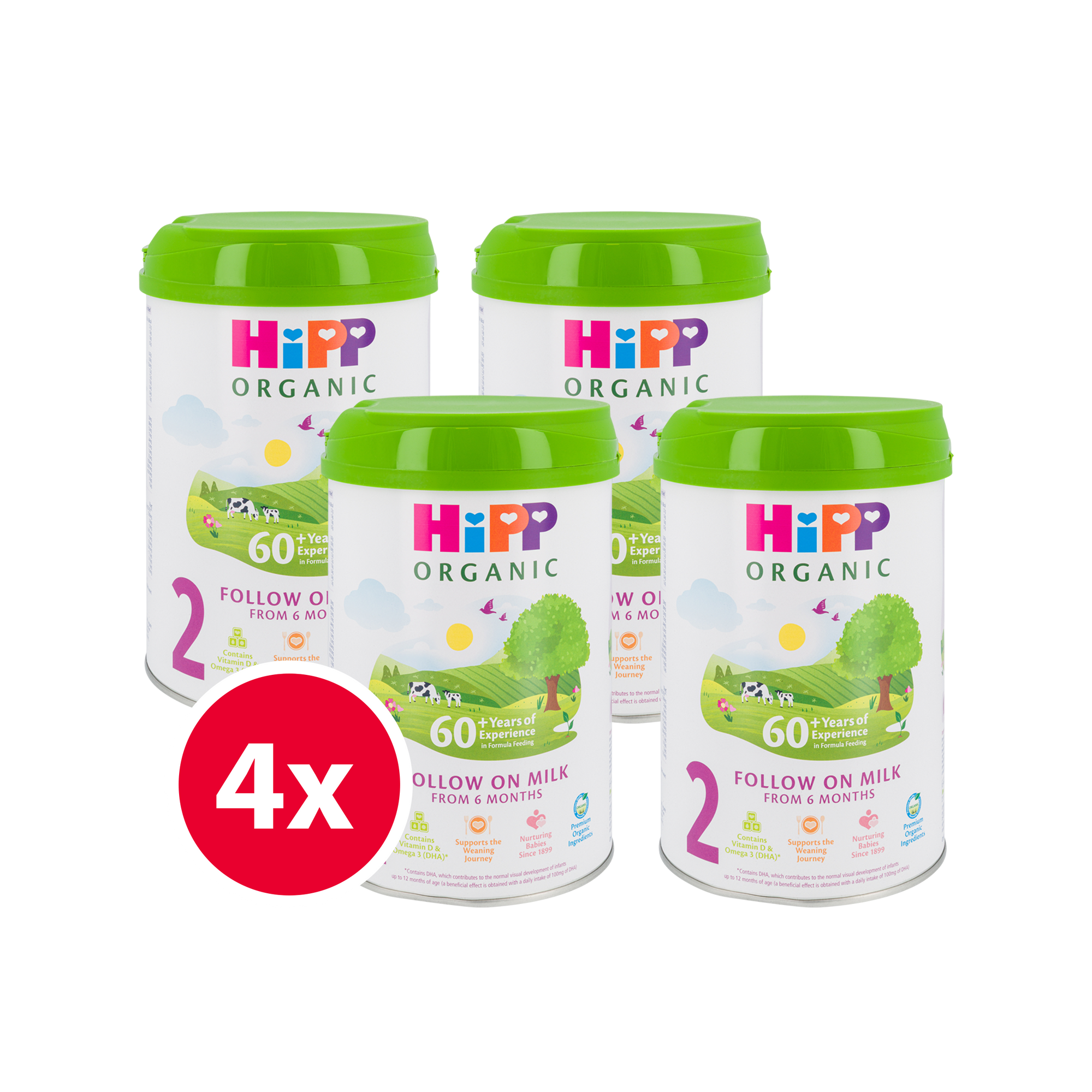 HiPP UK Bio Combiotik Cow Milk Baby Formula • Stage 2