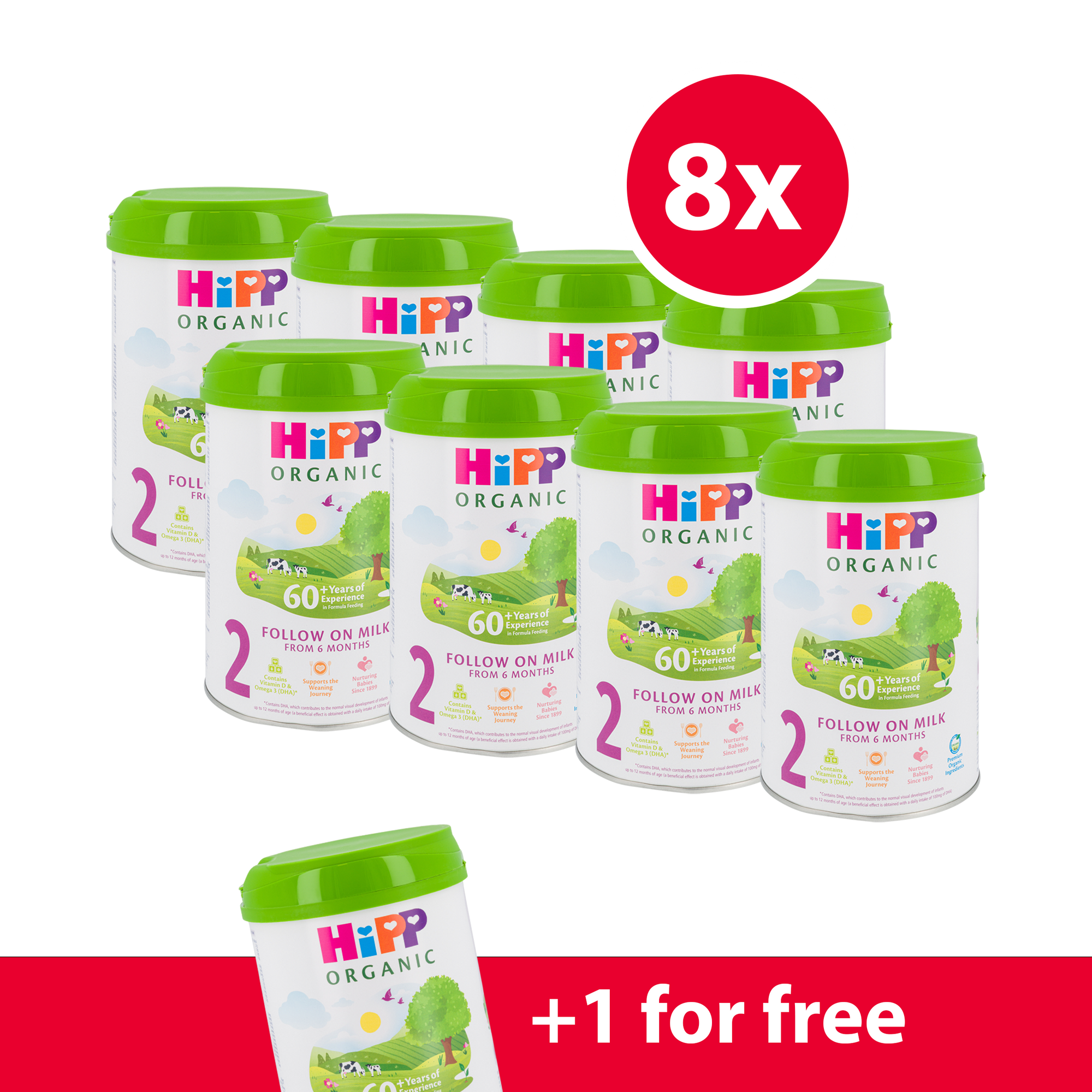 HiPP UK Bio Combiotik Cow Milk Baby Formula • Stage 2