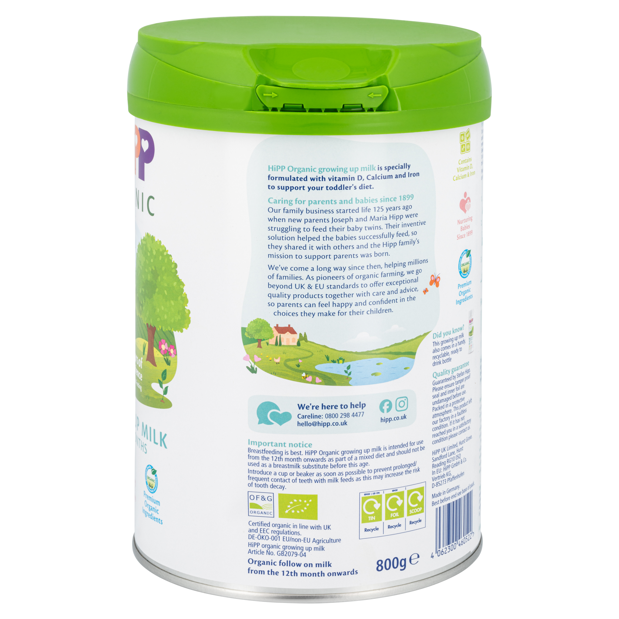 HiPP UK Bio Combiotik Cow Milk Baby Formula • Stage 3