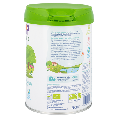 HiPP UK Bio Combiotik Cow Milk Baby Formula • Stage 3