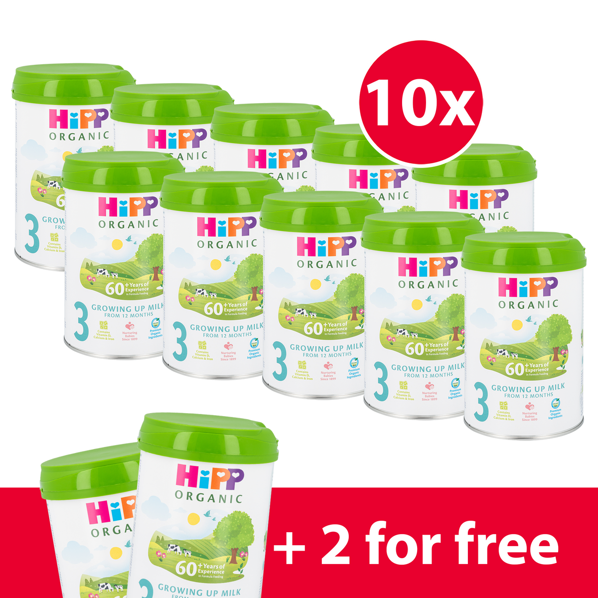 HiPP UK Bio Combiotik Cow Milk Baby Formula • Stage 3
