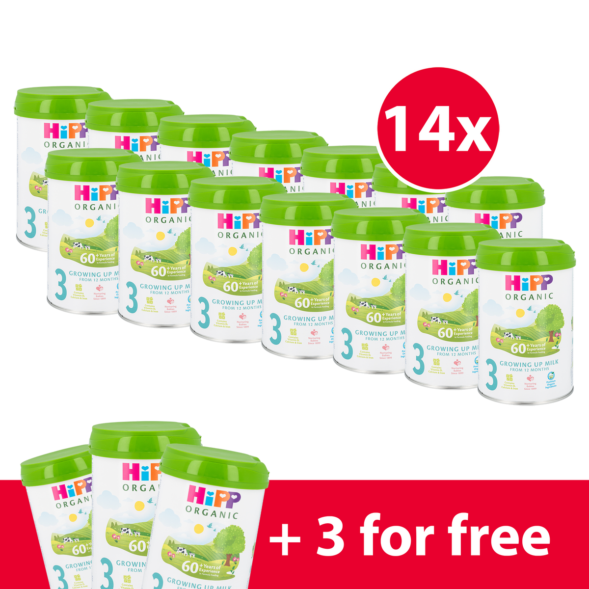 HiPP UK Bio Combiotik Cow Milk Baby Formula • Stage 3