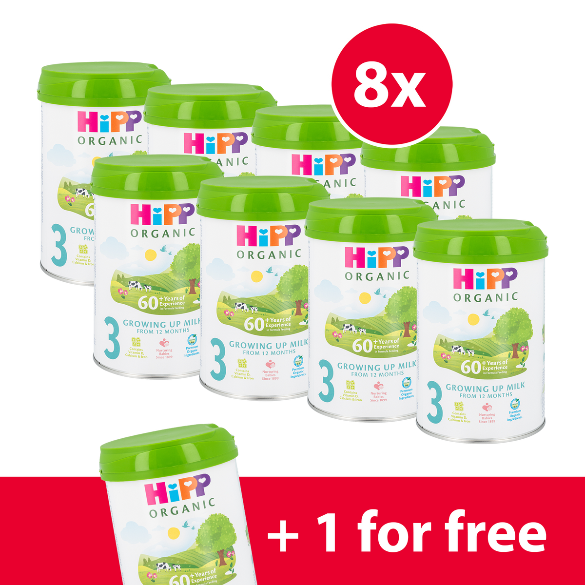 HiPP UK Bio Combiotik Cow Milk Baby Formula • Stage 3