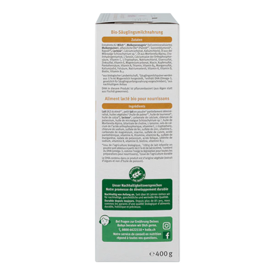 Holle A2 Cow Milk Baby Formula • Stage 1