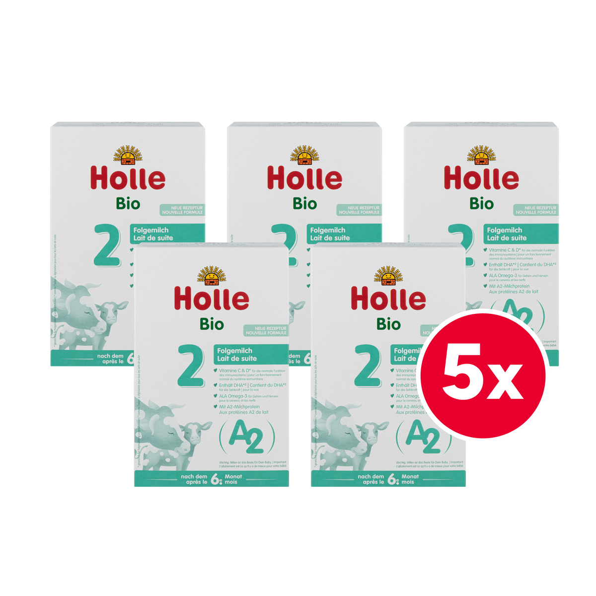 Holle A2 Cow Milk Baby Formula • Stage 2 – Organic Formula Now