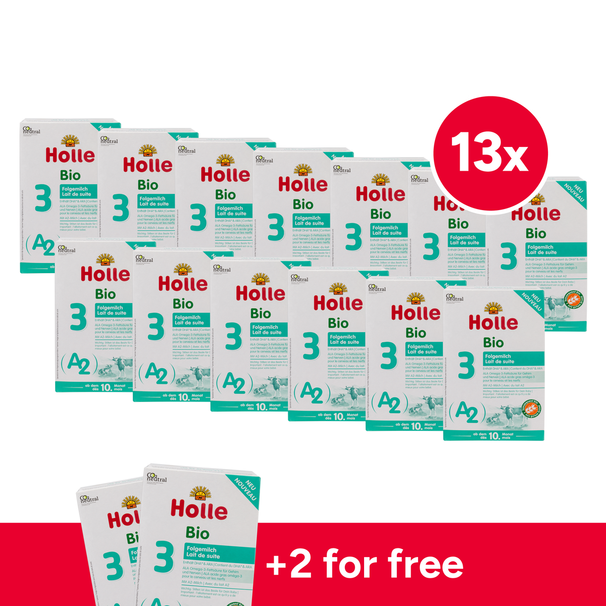 Holle A2 Cow Milk Baby Formula • Stage 3