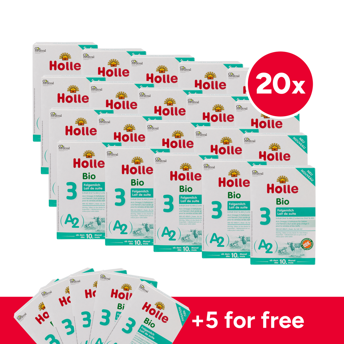 Holle A2 Cow Milk Baby Formula • Stage 3