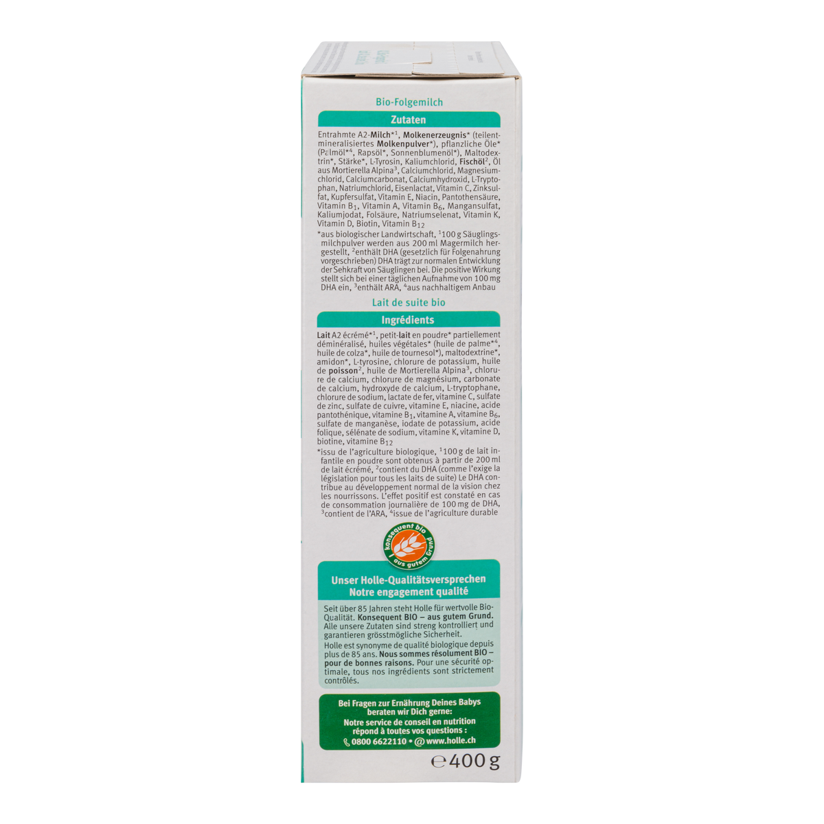 Holle A2 Cow Milk Baby Formula • Stage 3