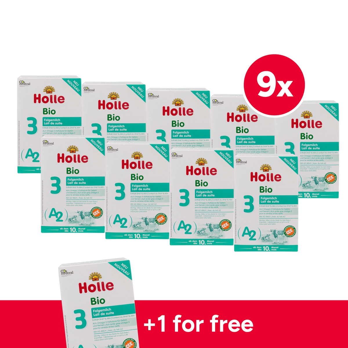 Holle A2 Cow Milk Baby Formula • Stage 3