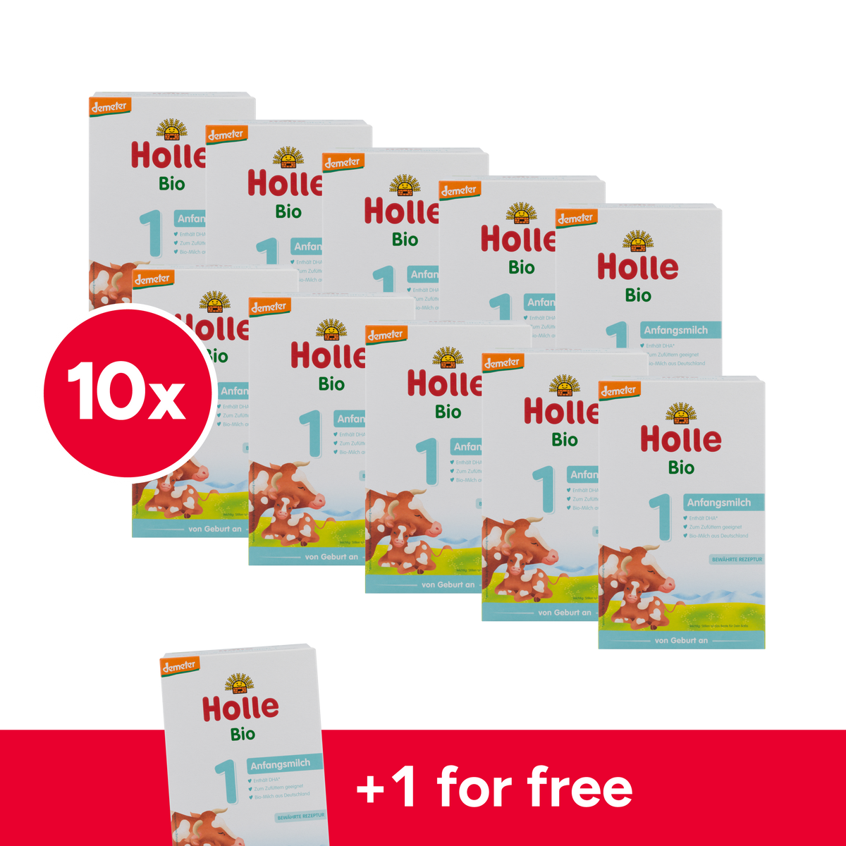 Holle German Cow Milk Baby Formula • Stage 1