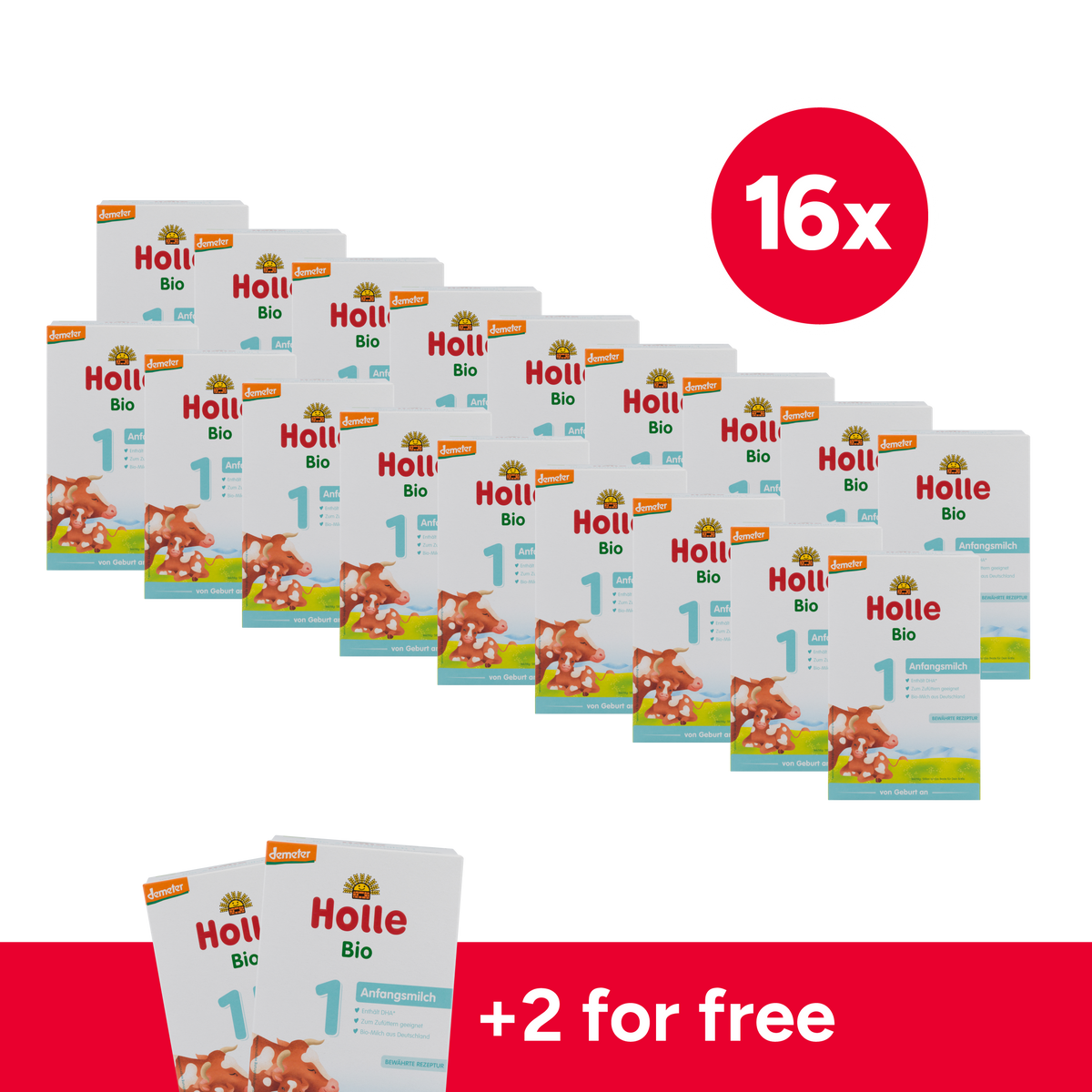 Holle German Cow Milk Baby Formula • Stage 1