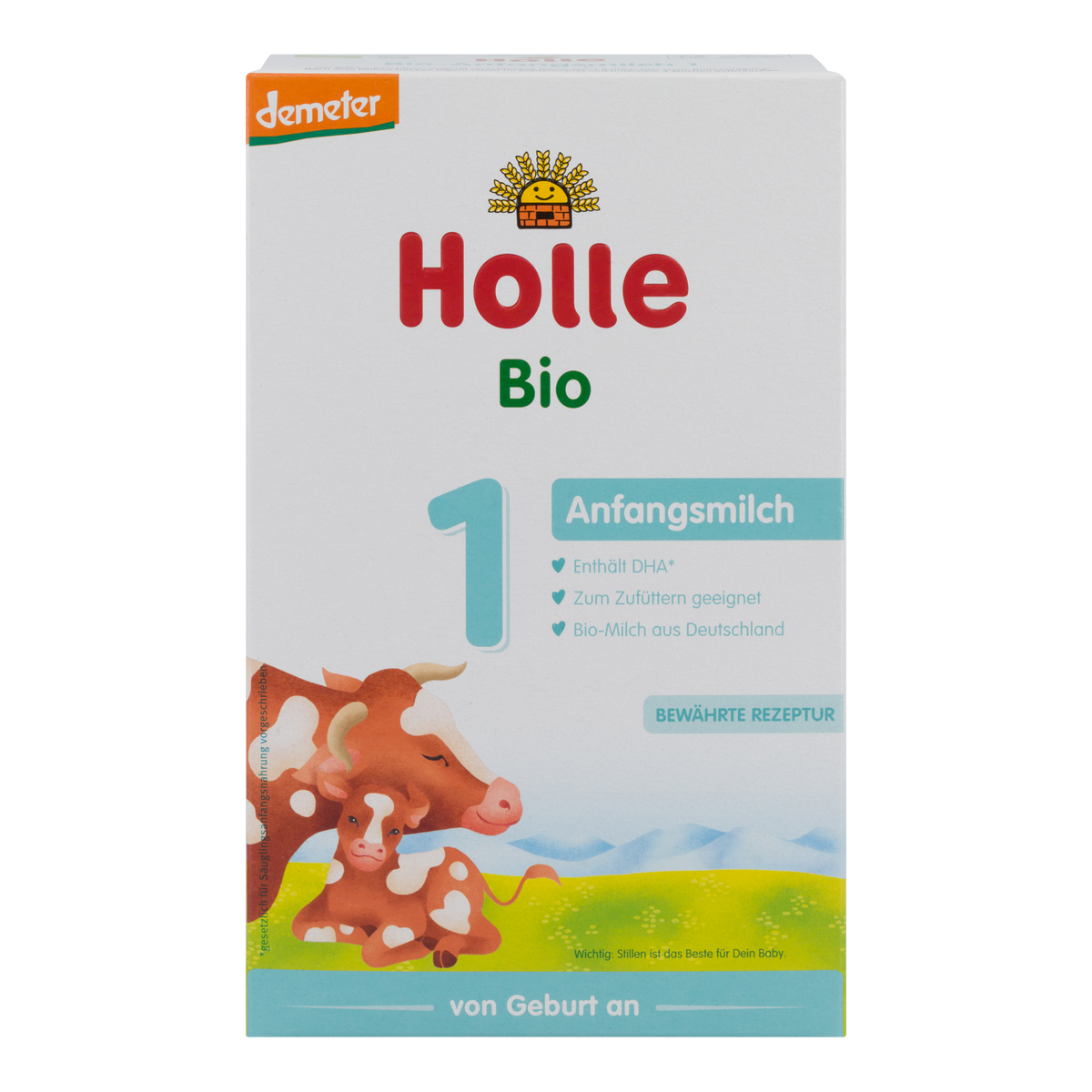 Holle German Cow Milk Baby Formula • Stage 1
