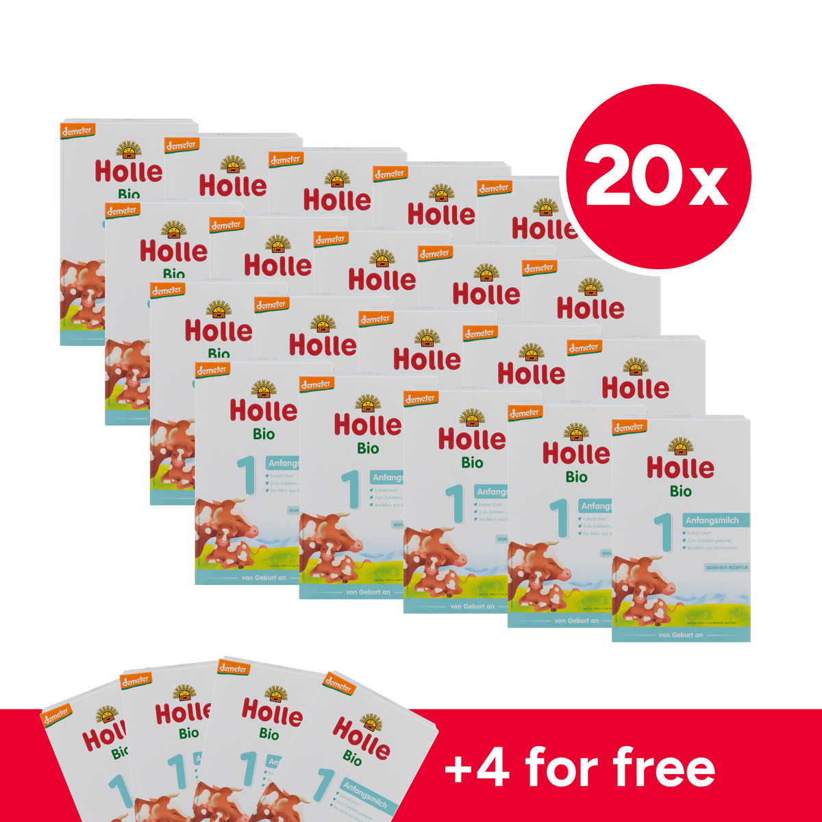 Holle German Cow Milk Baby Formula • Stage 1