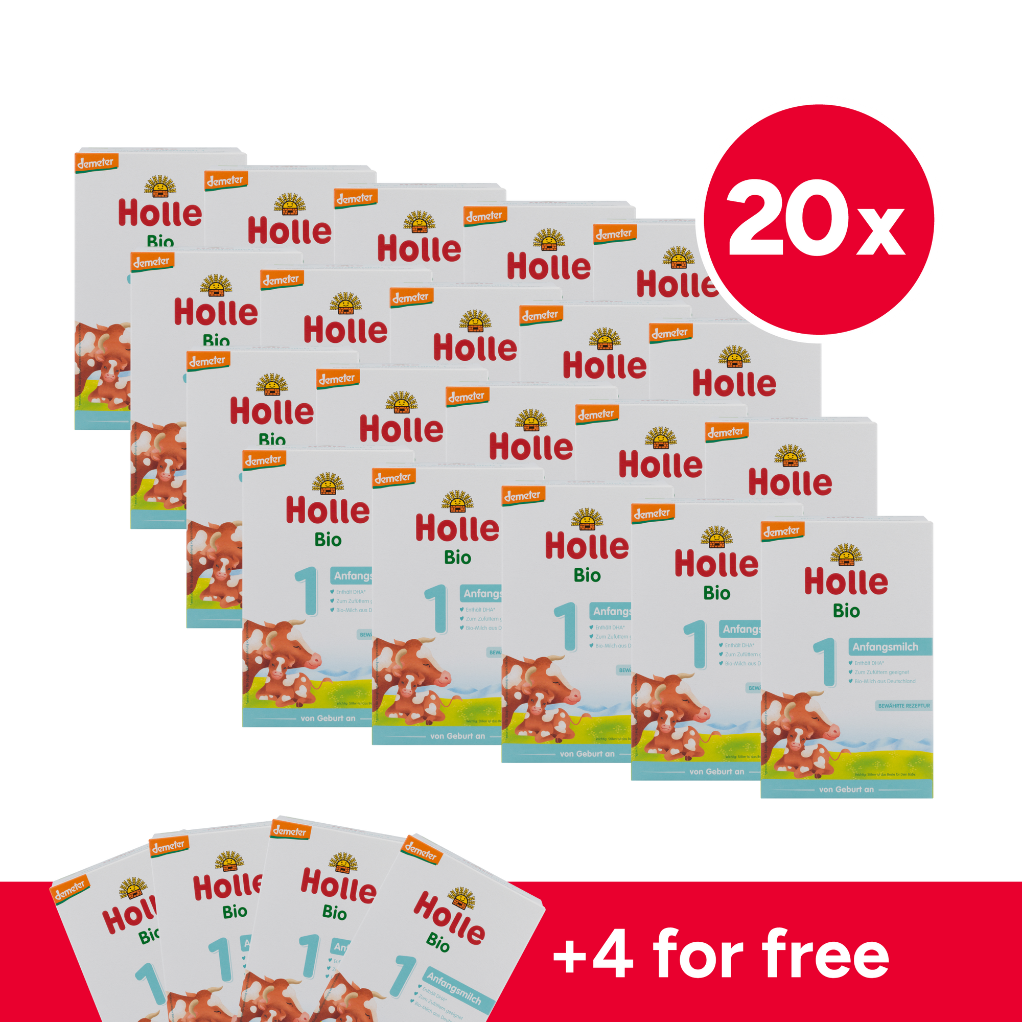 Holle German Cow Milk Baby Formula • Stage 1