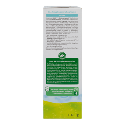 Holle German Cow Milk Baby Formula • Stage 1