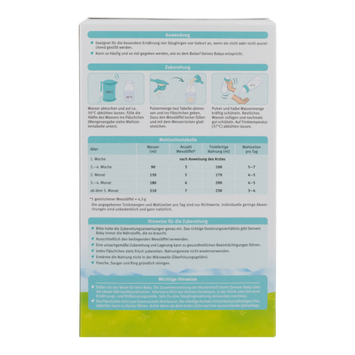 Holle German Cow Milk Baby Formula • Stage 1