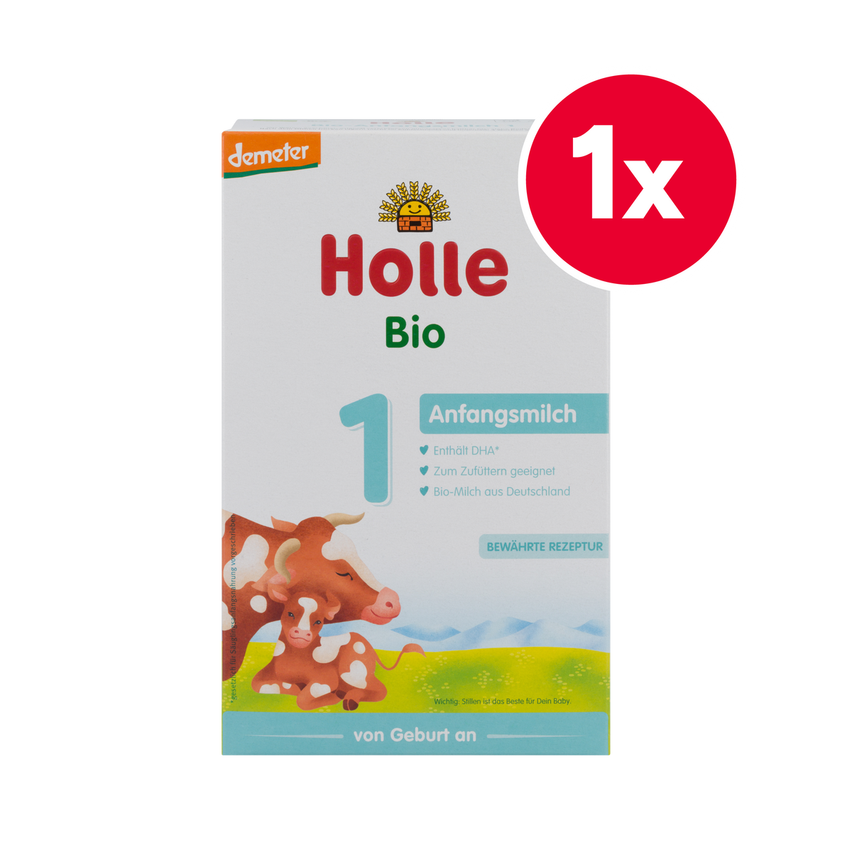 Holle German Cow Milk Baby Formula • Stage 1