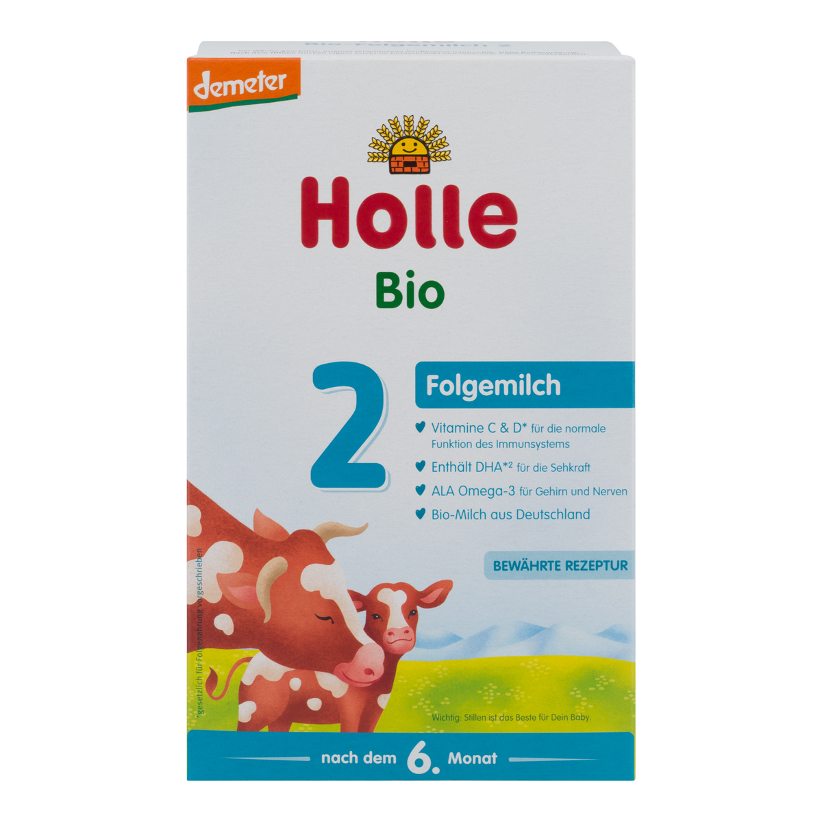 Holle German Cow Milk Baby Formula • Stage 2