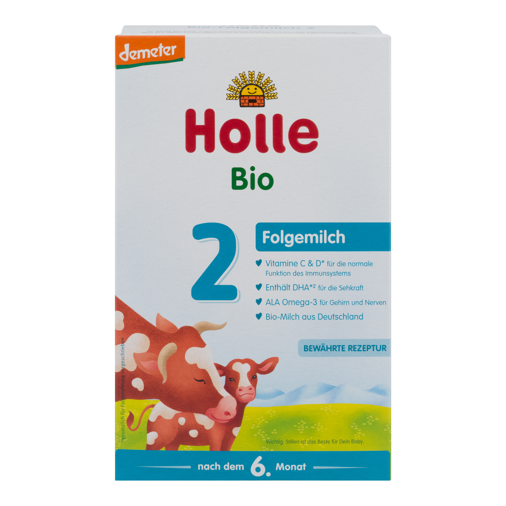 Holle German Cow Milk Baby Formula • Stage 2
