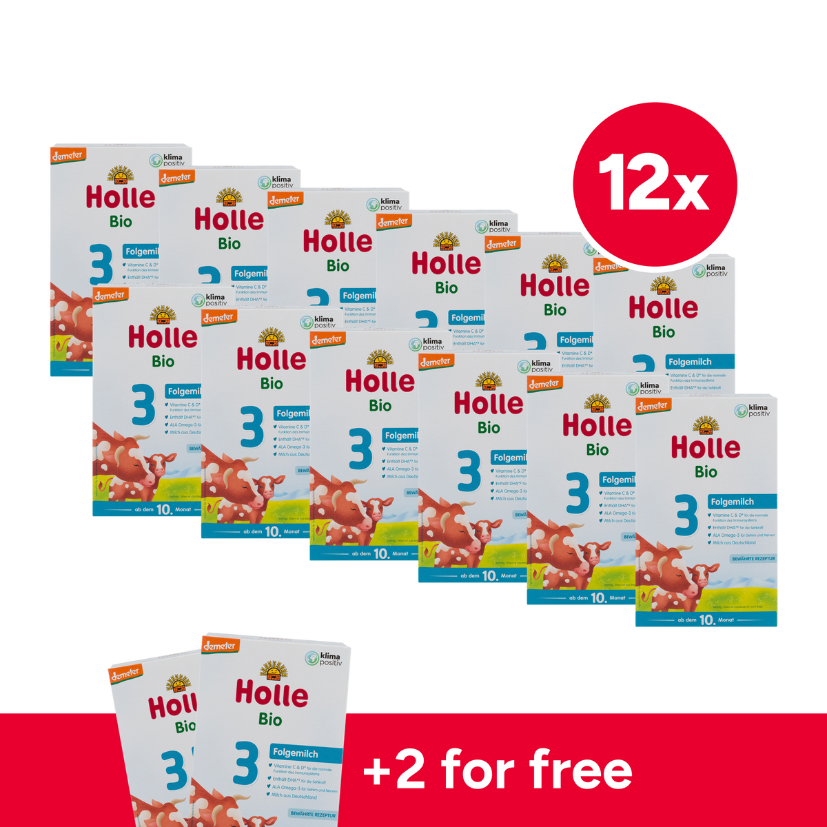 Holle German Cow Milk Baby Formula • Stage 3