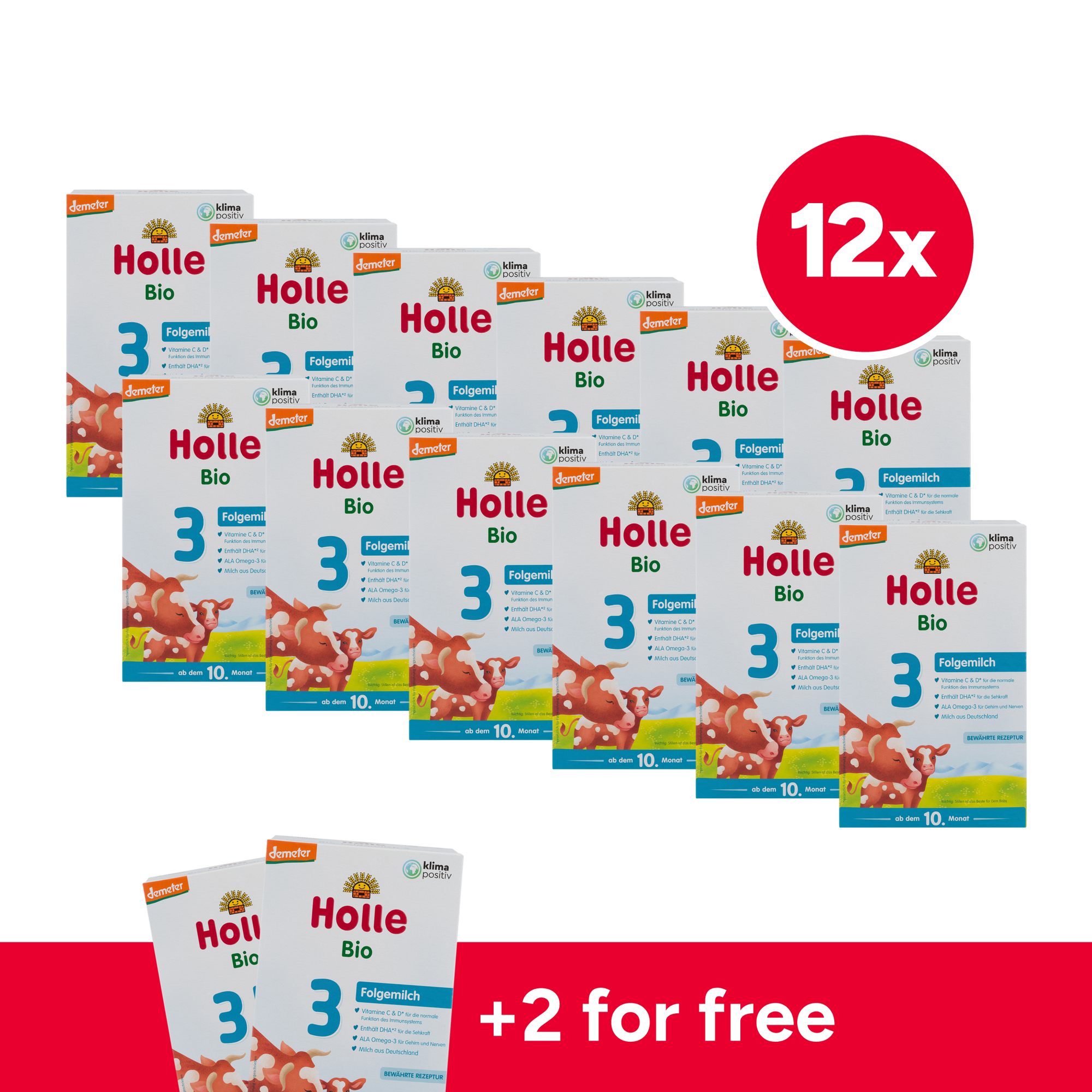 Holle German Cow Milk Baby Formula • Stage 3
