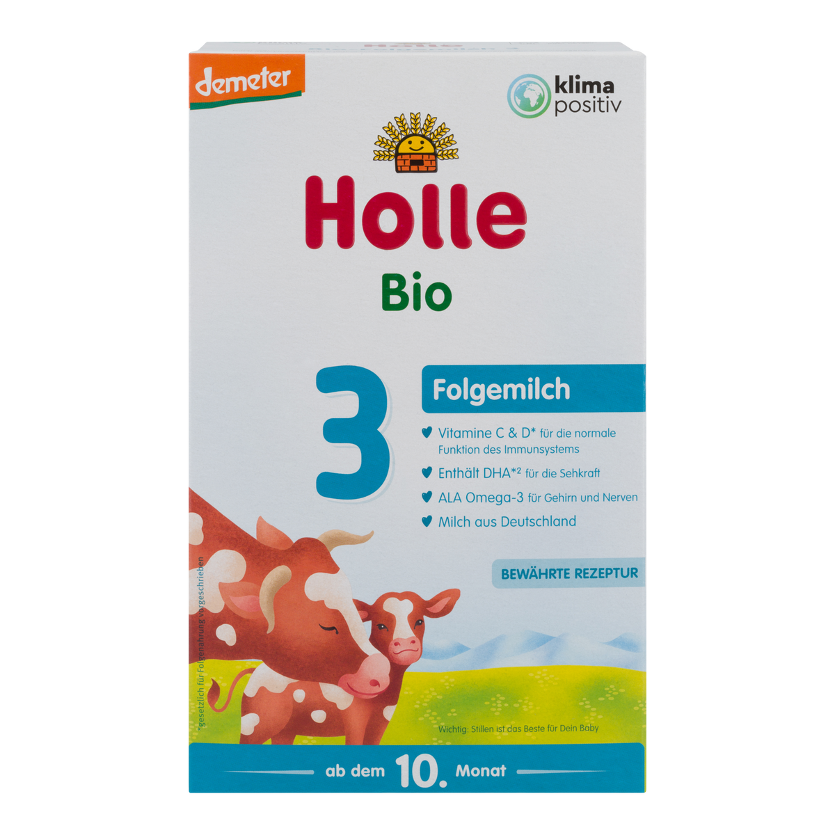 Holle German Cow Milk Baby Formula • Stage 3
