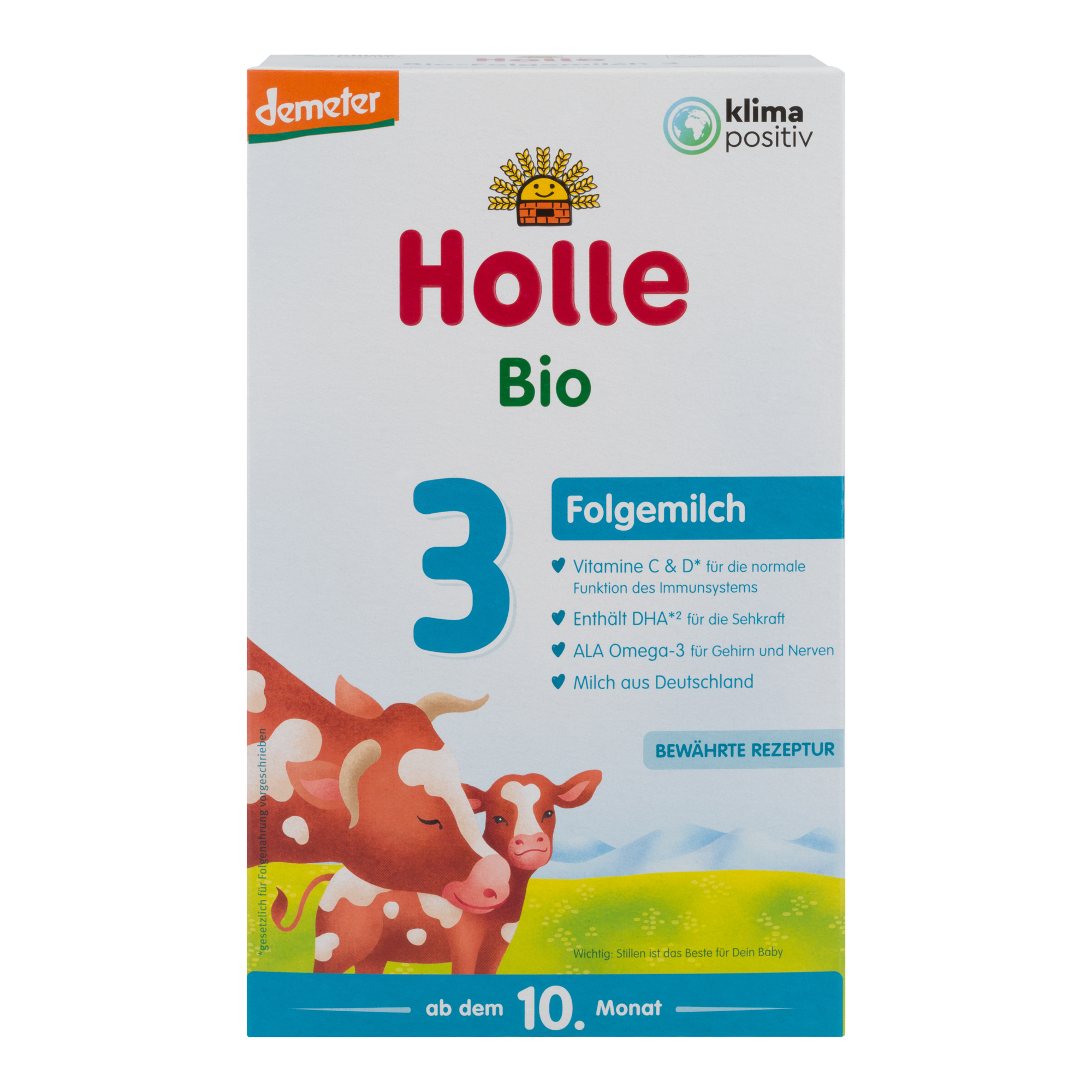 Holle German Cow Milk Baby Formula • Stage 3
