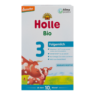 Holle German Cow Milk Baby Formula • Stage 3