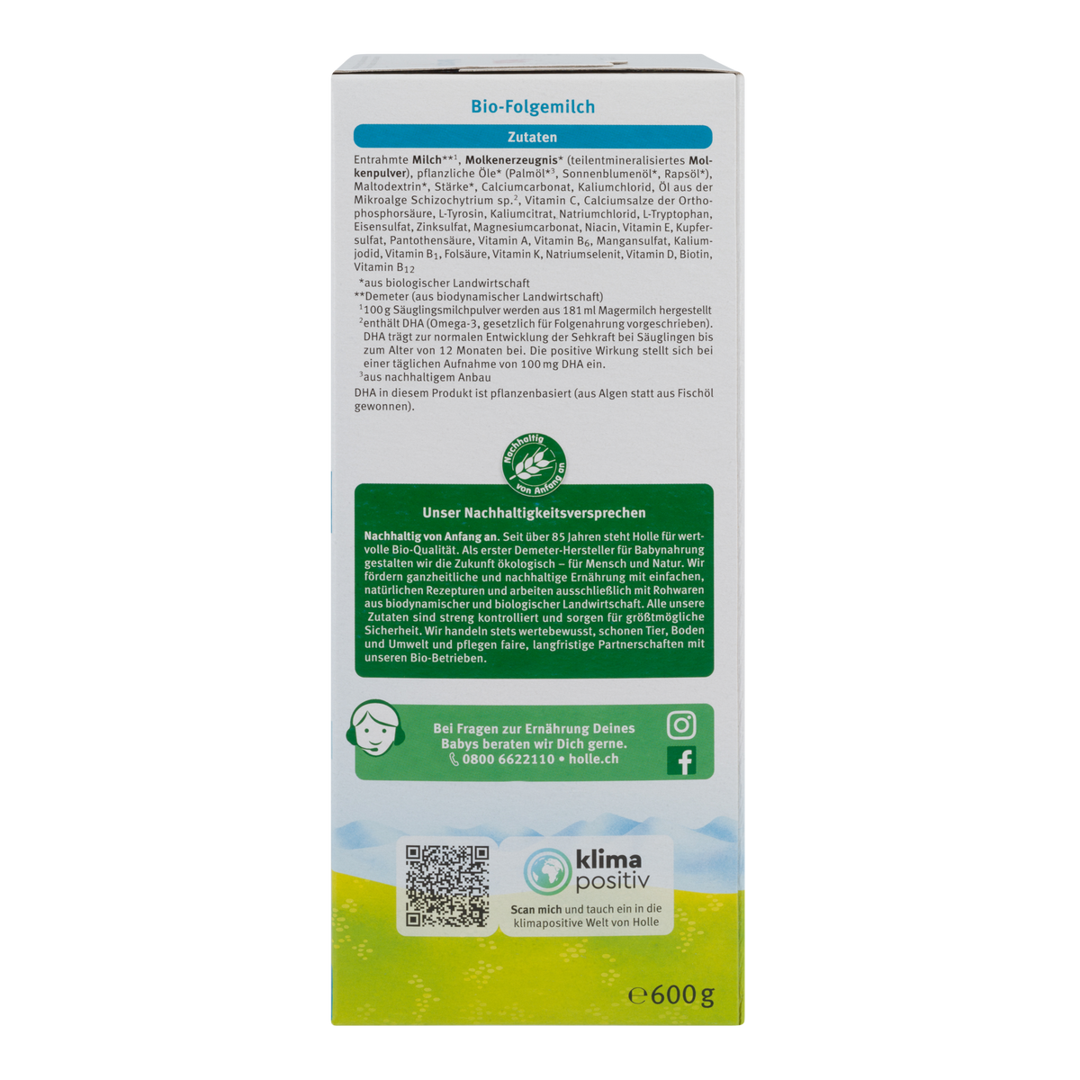 Holle German Cow Milk Baby Formula • Stage 3