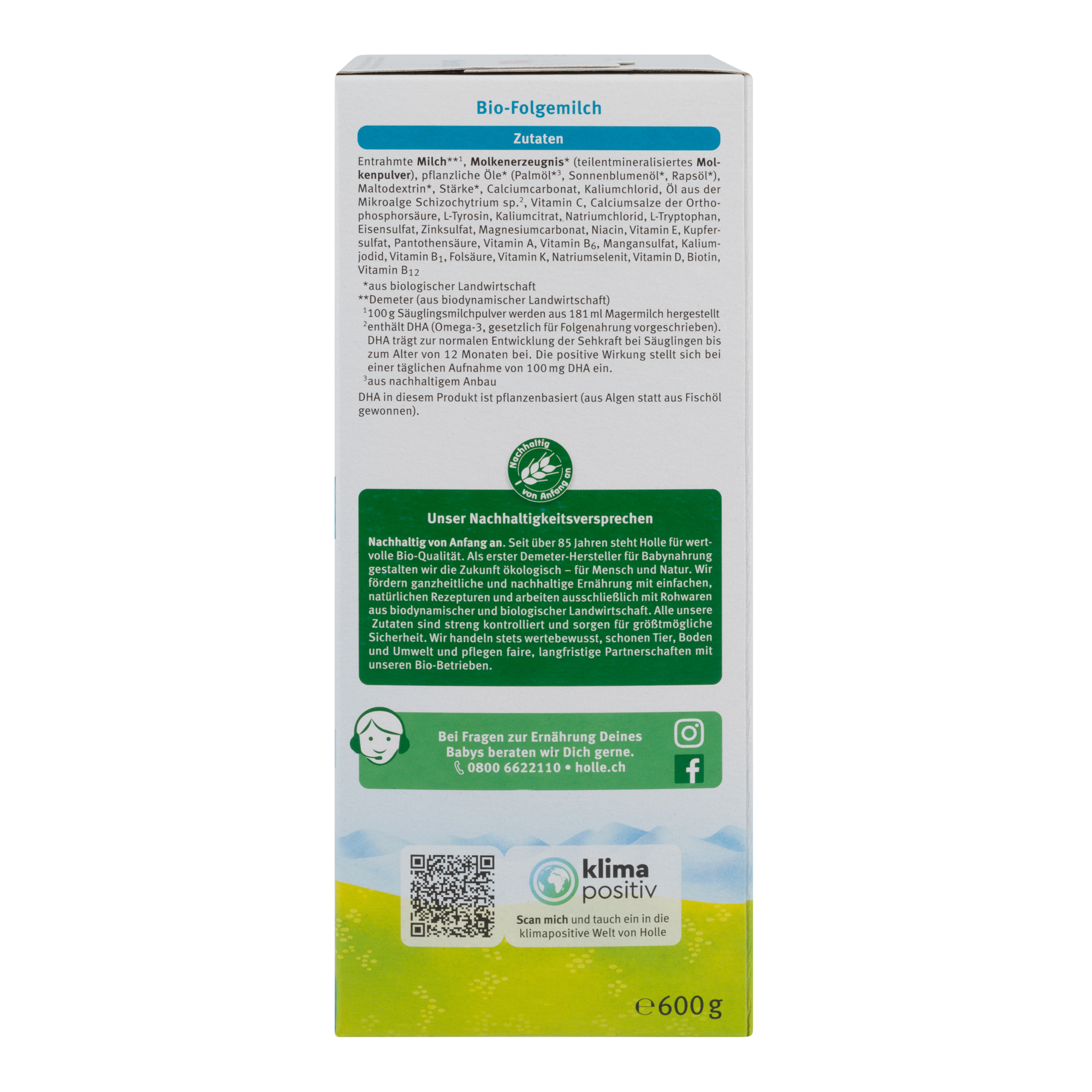 Holle German Cow Milk Baby Formula • Stage 3