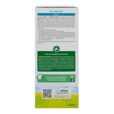 Holle German Cow Milk Baby Formula • Stage 3